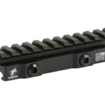 American Defense Mfg. AD-1700, Quick Detach Riser Mount, Fits Picatinny, Anodized Finish, Black AD-1700-XLR-STD