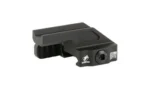American Defense Mfg. AM DEF AD-B2 CNTLVR MINI ACOG 1.64 black angled view with side lever