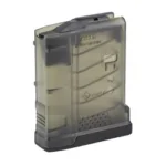 Mission First Tactical MFT Extreme Duty .308 smoke magazine, angled front view with black baseplate
