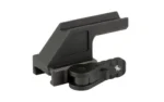 American Defense Mfg. AM DEF AD-B2 CNTLVR MINI ACOG 1.93 black mount, angled side view