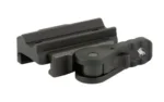 American Defense Mfg. AM DEF AD-B2 CNTLVR MINI ACOG LOW black mount, angled side view