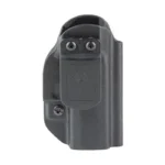 Mission First Tactical MFT AIWB HOLSTER FN REFLEX black front view with belt clip and screws