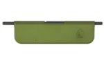 FORTIS BILLET DUST COVER STD ODG olive drab front view with hinge pin