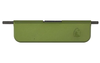 primary-15140 FORTIS BILLET DUST COVER STD ODG olive drab front view with hinge pin