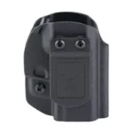 Mission First Tactical MFT AIWB Holster H&K CC9, black front view with belt clip and screws