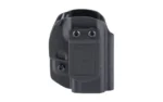 Mission First Tactical MFT AIWB Holster H&K CC9, black front view with belt clip and screws