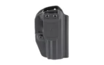 Mission First Tactical MFT AIWB HLSTR CANIK TP9SF/SF ELITE black front view with belt clip