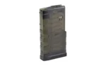 Mission First Tactical MAG MFT Extreme Duty .308 20RD SMOKE, translucent smoke magazine angled view