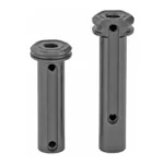 FORTIS Takedown Pin Nitride, two black pins shown upright with drilled holes