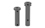 FORTIS Takedown Pin Nitride, two black pins shown upright with drilled holes