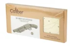 CBG CALIBER SHOT GUN WOOD PUZZLE tan retail box shown at an angle with puzzle illustrations