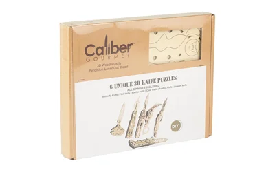 Caliber Gourmet CBG CALIBER WOOD KNIVES PUZ 6 PCS