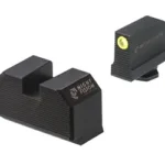 Night Fision NF TRIT 507C HT ST FOR GLK G6 YLW/BK, black sights with yellow front dot