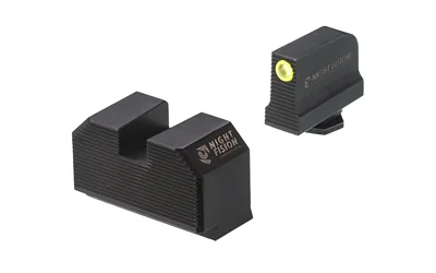 Night Fision NF TRIT 507C HT ST FOR GLK G6 YLW/BK, black sights with yellow front dot