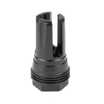 Advanced Armament Corp AAC BLACKOUT FH black slotted flash hider, angled view