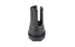 Advanced Armament Corp AAC BLACKOUT FH black slotted flash hider, angled view