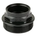 Advanced Armament Corp AAC HUB ADAPTER 1X16 LH, black, angled top view with internal threads