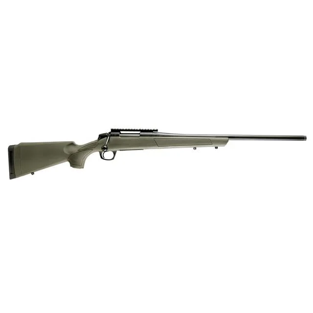 primary-1545 CVA Cascade Rifle .204 Ruger 4rd Capacity 20" Threaded Cerakote Black Barrel OD Green Stock 0 MOA Pic Rail