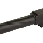 Zaffiri Precision ZAF BBL FOR GLK 19 G5 black, angled side view with squared chamber block