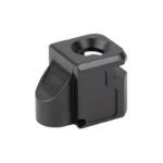 Zaffiri Precision ZAF BLOWHOLE COMP FOR G43X/48 BLK, black angled view with top opening