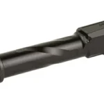 Zaffiri Precision ZAF BBL SIG P365 TB BLACK black barrel, angled right-side view with threaded muzzle