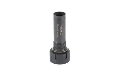 BANISH 20 ADAPTER BERETTA MOBILE black upright side view with cylindrical body and flanged base
