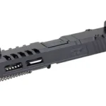Zaffiri Precision ZAF ZPS2 CMP SLD FOR G19 G5, black angled view with ports and sights