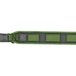 GrovTec QS 2-Point Sentinel Sling, olive drab top view with padded strap, buckles and end hooks