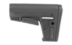 KRISS DS150 AR15 STOCK BLK, black right-side view with adjustable lever and textured buttpad