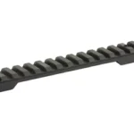 TALLEY PIC BASE SAVAGE 8-40 LA, black angled top view with raised rail slots