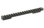 TALLEY PIC BASE SAVAGE 8-40 LA, black angled top view with raised rail slots
