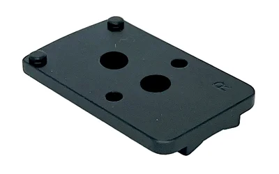 TALLEY RMR BASE MARLIN 336 ROSS R95 black mounting plate with multiple holes, angled top view