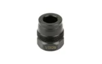 KAK PLAN B UNVRSL MZL DEVICE black angled view with round opening and threaded base