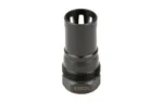 KAK PLAN B A2 FH black angled view with slotted top and threaded base