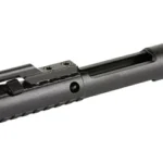 KAK KSPEC AR15 BCG 556 DE CLP, black angled side view with bolt and gas key visible