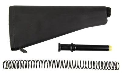 primary-15653 KAK M16 A2 Rifle Buttstock Kit black stock with buffer tube, spring and buffer