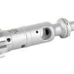 KAK K-SPEC AR Bolt silver bolt assembly in angled side view with visible locking lugs