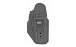 L.A.G. Tactical LAG LIB MK II RUG SEC-9 BLK AMBI black rear view with belt clip and screws