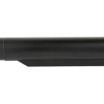 KAK AR15 Buffer Tube M16 A5 Carbine, black side view with threaded end and raised lower rail
