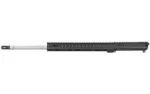Luth-AR LUTH AR 24-inch BULL BBL COMP UPPER 223, black upper with silver barrel, right side view