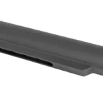 MIDWEST STOCK TUBE ADAPTOR PICATINNY black stock tube adaptor with round cap, angled side view