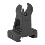 Midwest Combat Fixed Front Sight HK, black three-quarter view with hooded sight post