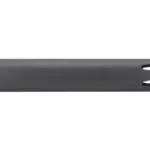 Luth-AR LUTH AR 5.5" FLASH HIDER black side view with open slots and grooved base