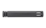 Luth-AR LUTH AR 5.5" FLASH HIDER black side view with open slots and grooved base