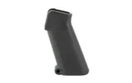 Luth-AR LUTH AR A1 PISTOL GRIP BLK black grip, angled side view with textured panels