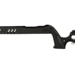 Luth-AR LUTH 10/22 CHASSIS ASSEMBLY BLK black chassis, right-side view with adjustable stock