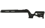 Luth-AR LUTH 10/22 CHASSIS ASSEMBLY BLK black chassis, right-side view with adjustable stock