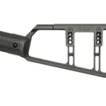 Midwest Lever Stock Marlin Straight, black right-side view with straight grip and skeleton frame