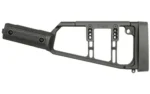 Midwest Lever Stock Marlin Straight, black right-side view with straight grip and skeleton frame