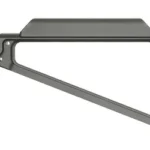 Midwest Industries MIDWEST TRIANGLE SIDE FLDNG STK BLK